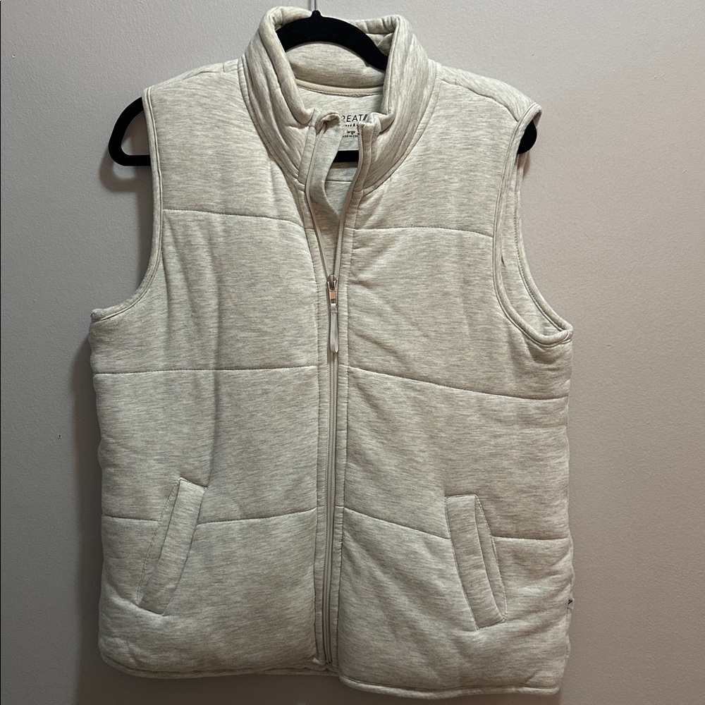 Thread & Supply Recreation Light Gray Vest
